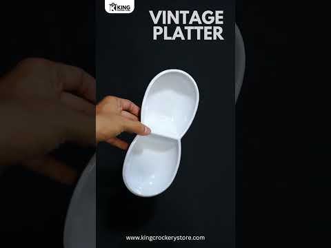 Vintage Melamine Sauce Divider (1 Piece)