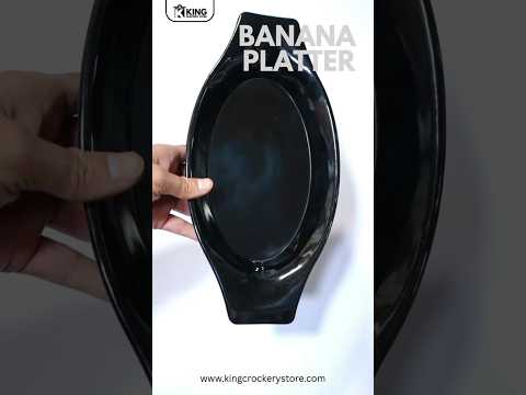 Banana Melamine Tray