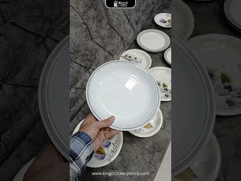Twin Line Double Glazed Melamine Plate