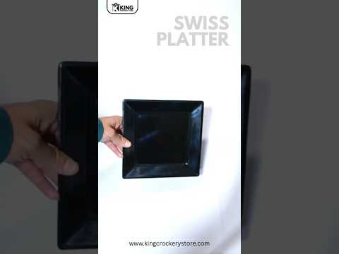 Swiss Melamine Platter