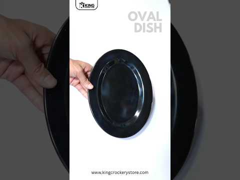 Melamine Oval Dish