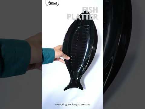 Melamine Trout Fish Platter (1 Piece)