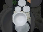 RO-white melamine dinner set