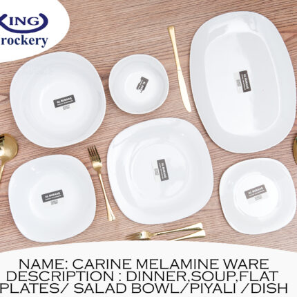 White Color Double Glazed Melamine Loose Dining Range