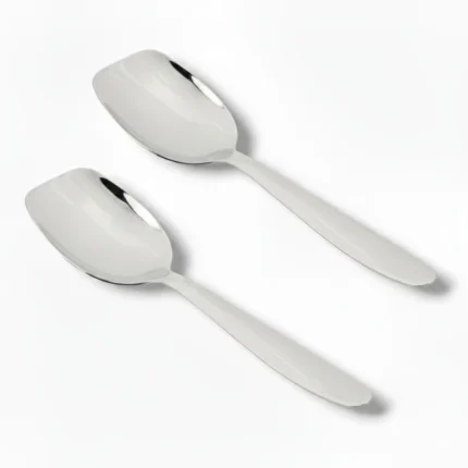 2 Pcs Stainless Steel Rice Serving Small Panja for Serving Rice