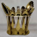 29 Pcs Golden Cutlery Set For 6 Persons