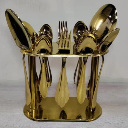 29 Pcs Golden Cutlery Set For 6 Persons