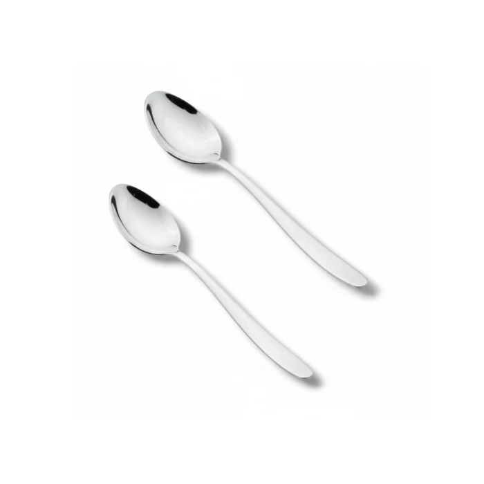 6 Pcs Stainless Steel Dessert Spoon for Dining