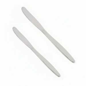 6 pcs stainless steel butter knife for spreading butter