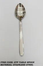 6 Pcs Stainless Steel Table Spoon for Dining