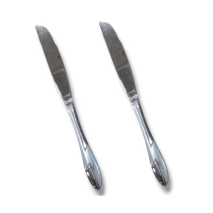 6-Piece Stainless Steel Butter Knife Set for Spreading Butter