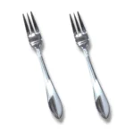 6-Piece Stainless Steel Fruit Fork Set for Dining