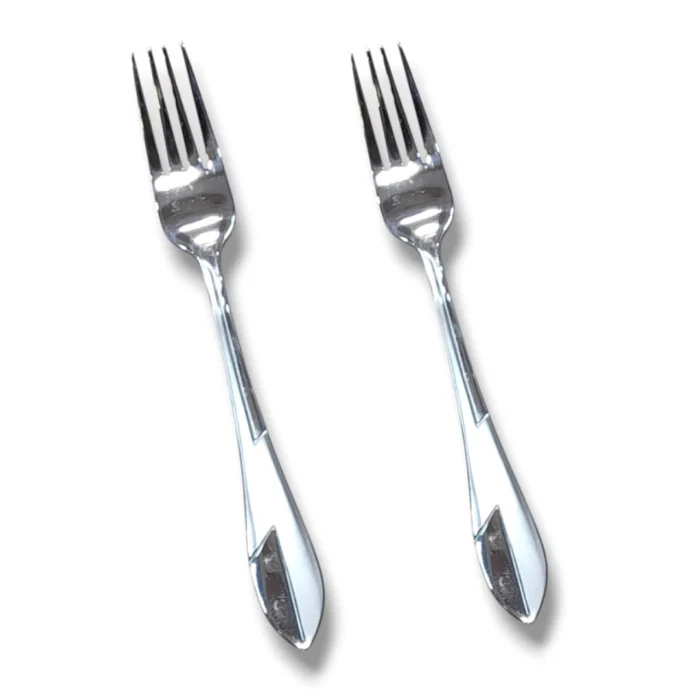 6-Piece Stainless Steel Table Fork Set for Dining