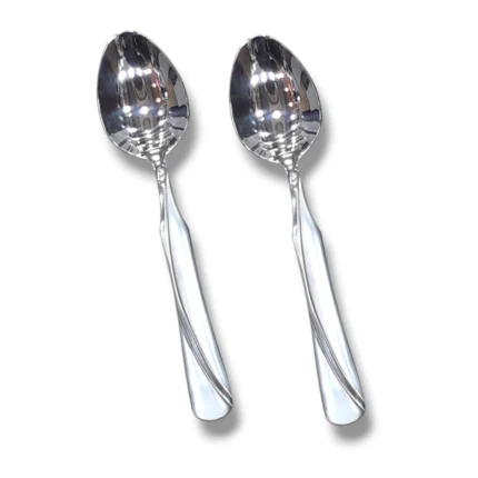 6-Piece Stainless Steel Table Spoon Set for Dining