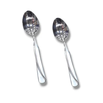 6-Piece Stainless Steel Tea Spoon Set for Dining