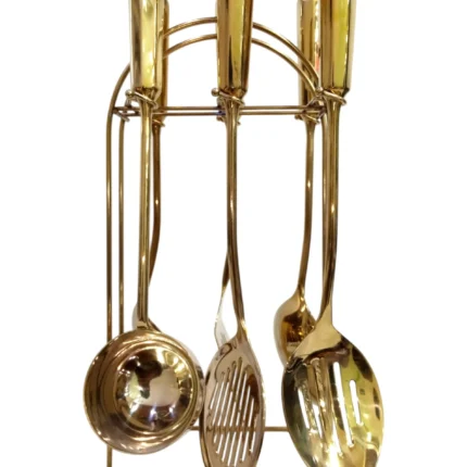 7 Pcs Golden Kitchen Tool Set