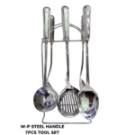 7 Pcs Stainless Steel Handle Kitchen Utensil Set