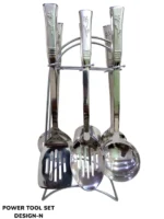 7 Pcs Stainless Steel Kitchen Tool Set in 4 Design