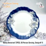 72 Pieces Single Glazed Melamine Dinner Set