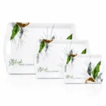 Melamine Handle Flower Tray Design No 4 in 4 Sizes (1 Piece)