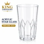 Star Transparent Acrylic Glass (Unbreakable)