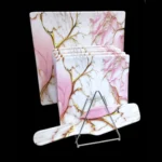Delizia Melamine 8-Piece Printed Cake Serving Set
