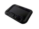 Melamine Black Color Fish Platter 30 cm For Serving