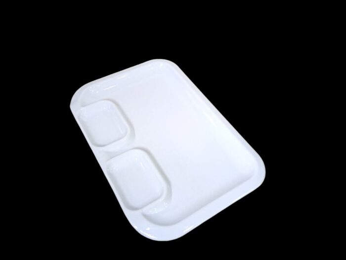 Melamine White Color Fish Platter 30 cm For Serving