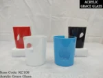 Grace Acrylic Colorful Glass