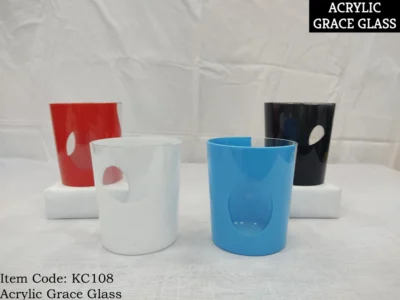 Grace Acrylic Colorful Glass