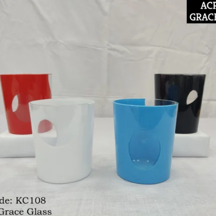Grace Acrylic Colorful Glass