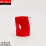Grace Red Acrylic Glass With Handle