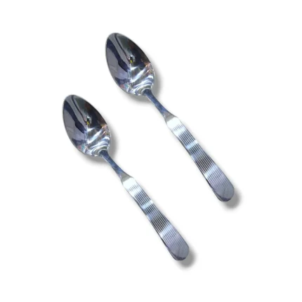 Stainless steel 6 pcs dessert spoon set for dining