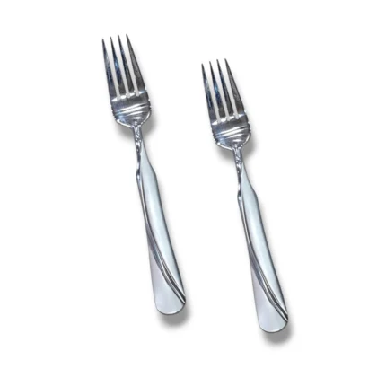 6-Piece Stainless Steel Table Fork Set for Dining