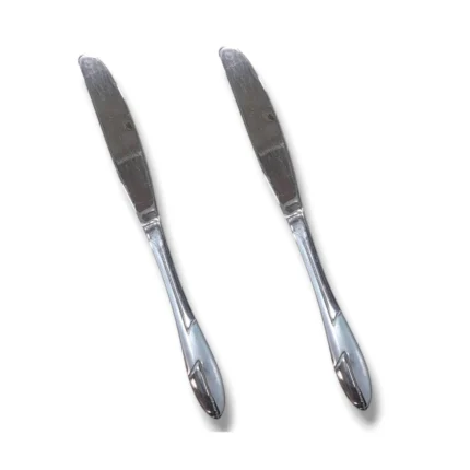 6-Piece Stainless Steel Butter Knife Set for Spreading Butter
