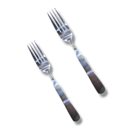 Stainless steel 6 pcs table fork set for dining