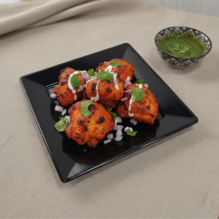 Melamine Black Medium Serving Platter