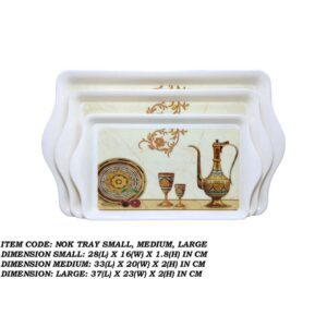 Melamine Tray in 3 Sizes