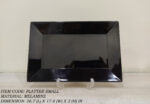 Melamine Platter Small 26.7 cm in Black Color For Serving