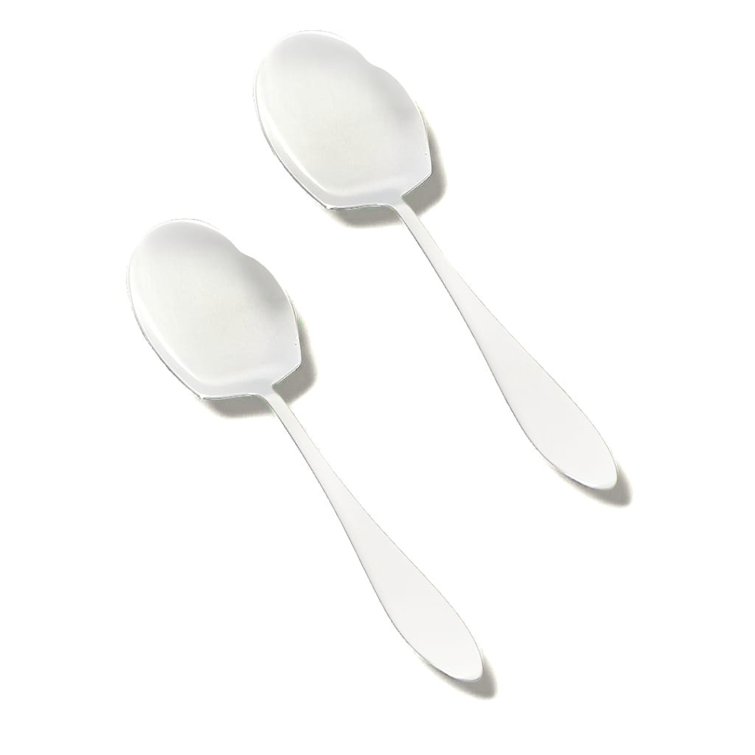 Stainless steel 2 pcs rice big panja set for serving rice Stainless steel 2 pcs rice serving big panja