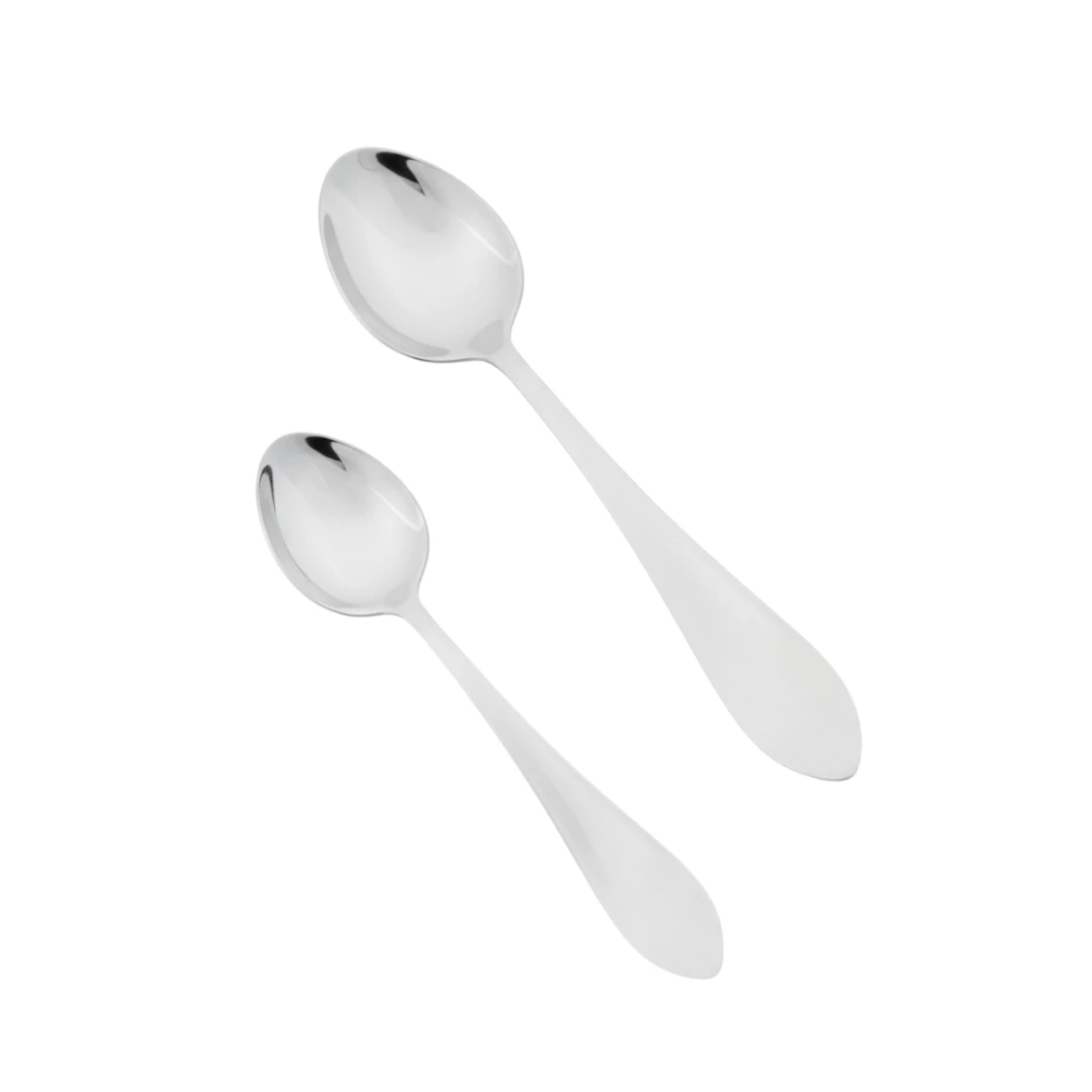 6 pcs stainless steel dessert spoon for dining