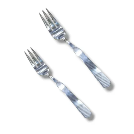 Stainless steel 6 pcs fruit fork set for dining
