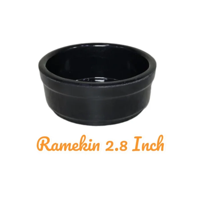 Melamine Black Color 2.8 inch Piyali For Serving