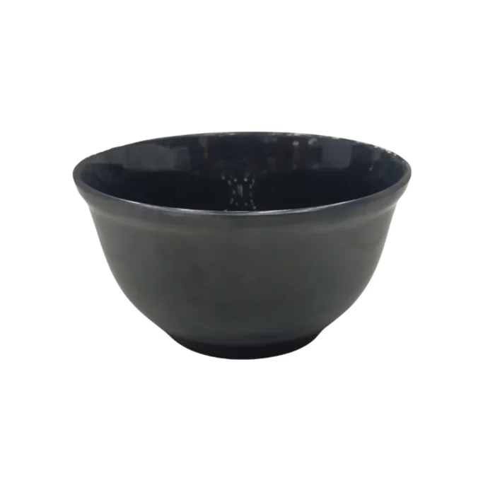 Melamine Black Color Bowl 7.5 Inch Large For Serving
