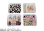 Melamine Printed Tray in Small Size