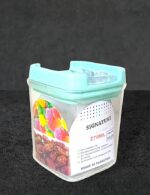 Signature Acrylic Jar 270 ml for Multi-Purpose Storage With Plastic Lid in Sea Green Color