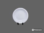 Melamine White Color Double Glazed 8.5 inch Soup Plate For Serving