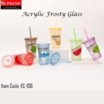 Acrylic Glass in Color For Drinking