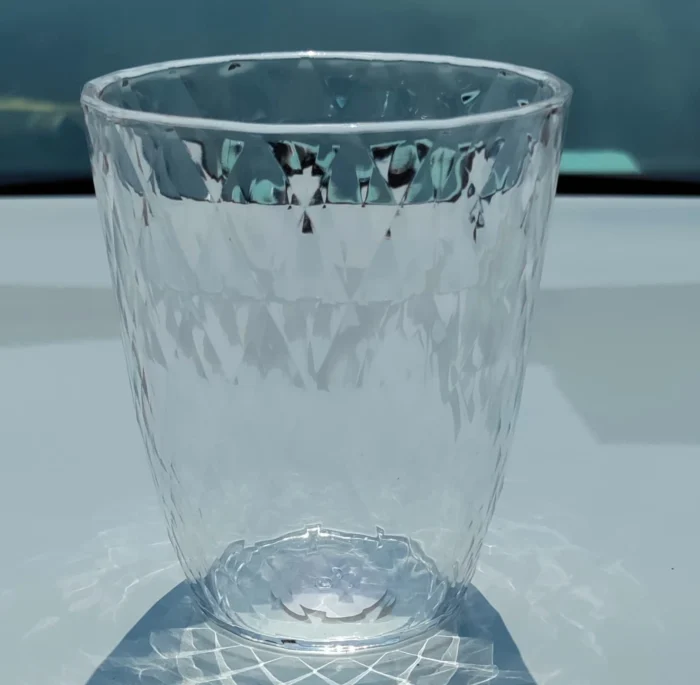 acrylic transparent glass for drinking