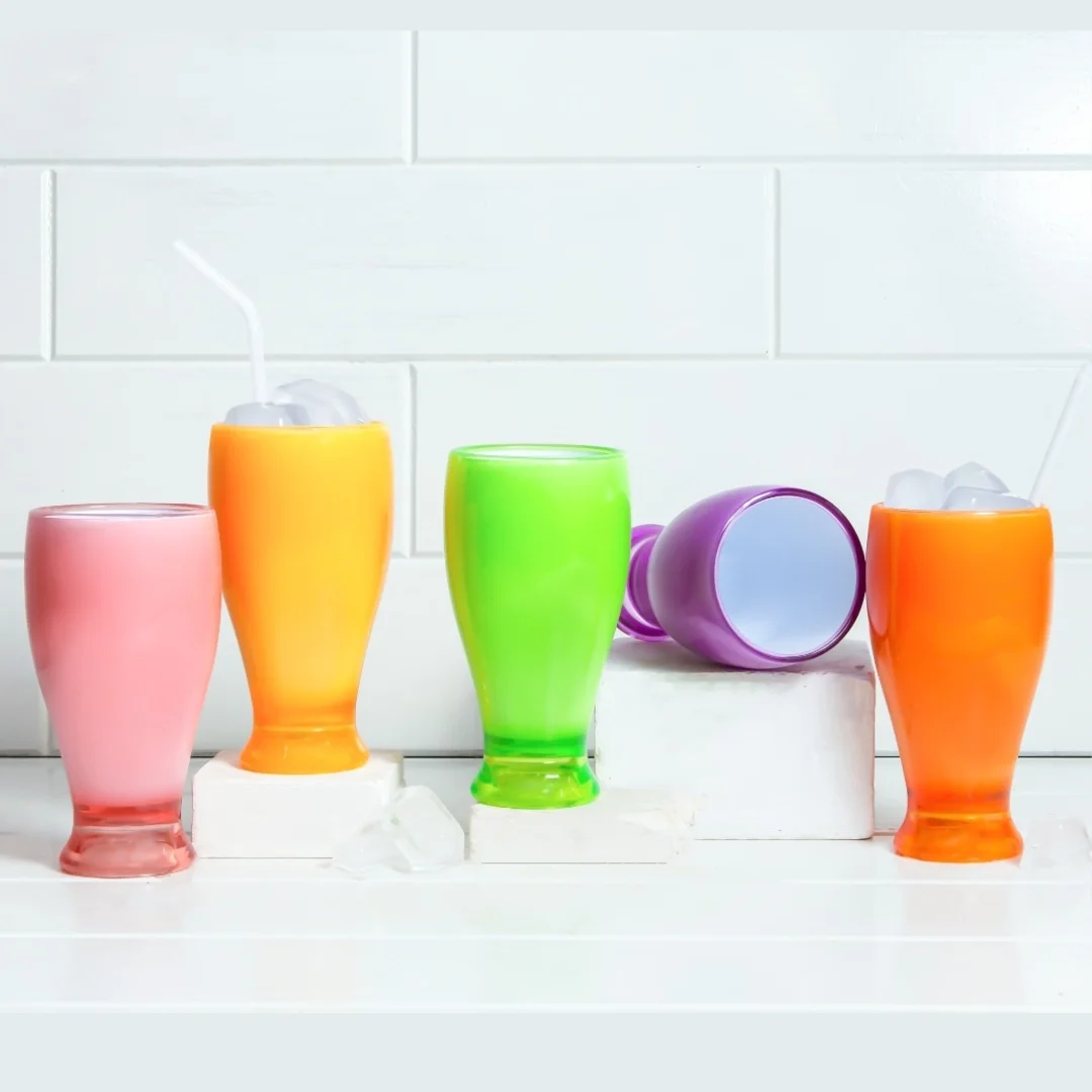 Acrylic Tumbler Milky Glass For Drinking